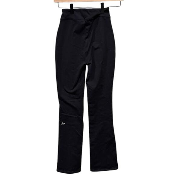 Alo Airbrush High-Waist Flutter Legging Size XXS (00-0) Black - Picture 3 of 7